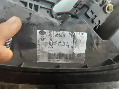 Автозапчастина б/у ліва фара для renault kadjar (ha_, hl_) 1.2 tce 130 посилання на oem iam 260600479r   Автозапчастина б/у ліва фара для renault kadjar (ha_, hl_) 1.2 tce 130 посилання на oem iam 260600479r