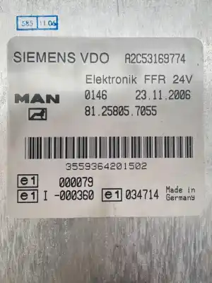 Автозапчастина б/у ебу контролер двигуна для man man tgl 12.240 fc, frc, flc, flrc 2005- 240cv 6871cc 1008096  посилання на oem iam 81258057055 81258057055 81258057066  