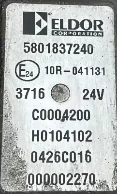 Second-hand car spare part ecu engine control for iveco eurotech  oem iam references 5801837240  