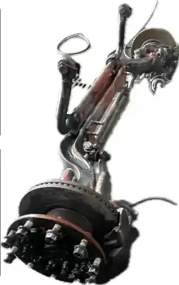Peça sobressalente para automóvel em segunda mão charrió / suporte de eixo dianteiro por iveco eurotech  referências oem iam 7182257 7184180  