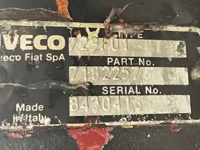 Peça sobressalente para automóvel em segunda mão charrió / suporte de eixo dianteiro por iveco eurotech  referências oem iam 7182257 7184180  