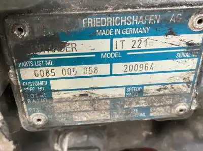 Peça sobressalente para automóvel em segunda mão peças diversas por man man man referências oem iam 6085005058  