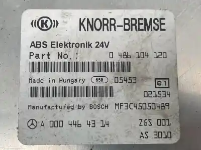 Pezzo di ricambio per auto di seconda mano centralina motore per mercedes-benz atego 2-ejes 18 t /bm 950/2/4 6.4 diesel (om 906 la) riferimenti oem iam a0004464314 0004464314 0486104120  