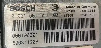 Second-hand car spare part ecu engine control for iveco eurotech cursor (mh) 7.8 diesel oem iam references 500311206 0281001527  