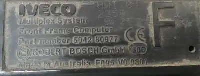 Tweedehands auto-onderdeel ecu motorcontroller voor iveco iveco iveco oem iam-referenties 504280977  