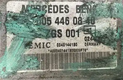 Pezzo di ricambio per auto di seconda mano centralina motore per mercedes-benz actros mp2 / mp3 1844 ls, lls - 1007742  riferimenti oem iam 0054460840  