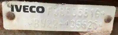 Second-hand car spare part complete engine for iveco iveco iveco oem iam references f3be06816  