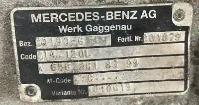 Pièce détachée automobile d'occasion boîte de vitesses pour mercedes mercedes benz mercedes benz références oem iam 714120l  