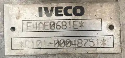 Second-hand car spare part complete engine for iveco eurocargo tector 5.9 diesel oem iam references 504032468 504239574  