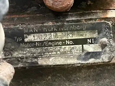 Автозапчасти б/у полный двигатель за man man man ссылки oem iam d0226mkf  
