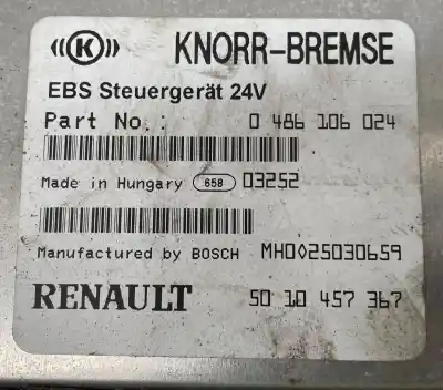Second-hand car spare part ecu engine control for renault renault renault oem iam references 5010457367 0486106024  