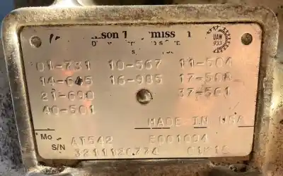 Peça sobressalente para automóvel em segunda mão caixa de velocidade explodida por iveco iveco iveco referências oem iam 3211120774  