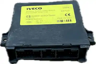 Gebrauchtes Autoersatzteil ECU-MOTORSTEUERGERÄT UCE Motorsteuergerät zum IVECO IVECO  OEM-IAM-Referenzen 41221119  