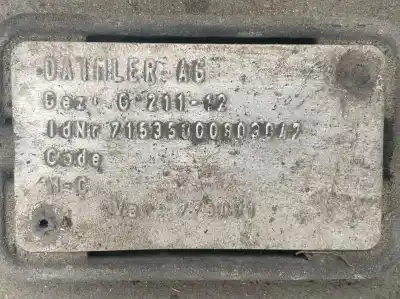 Pièce détachée automobile d'occasion boîte de vitesses detachée pour mercedes mercedes benz mercedes benz références oem iam 715350  