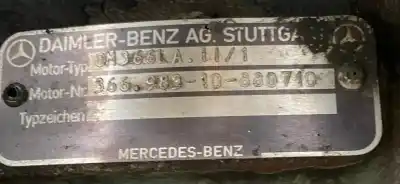 Pièce détachée automobile d'occasion moteur complet pour mercedes mercedes benz mercedes benz références oem iam 366983  
