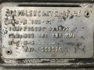 Pièce détachée automobile d'occasion boîte de vitesses pour mercedes mercedes benz mercedes benz références oem iam g10012 715320  