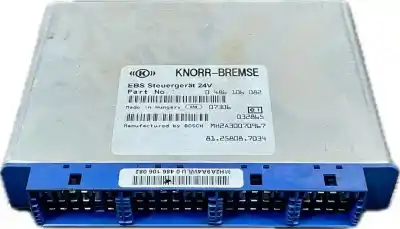 Second-hand car spare part ecu engine control for man tgx 18.480 fhls fhls/m - 1009237 oem iam references 81258087034 0486106082