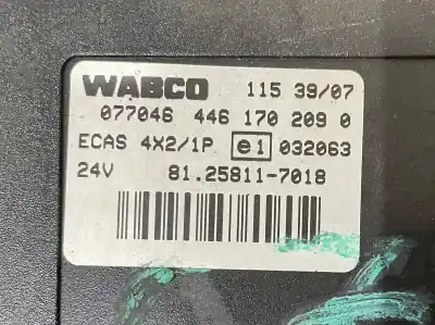 Second-hand car spare part ecu engine control for man tgx 18.480 fhls fhls/m - 1009237 oem iam references 81258117018 4461702090  