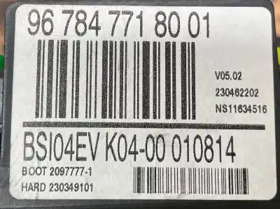 İkinci el araba yedek parçası elektronik modül için citroen jumpy 1.9 turbodiesel (dhx. d8b / xud9te) oem iam referansları 967847718001  