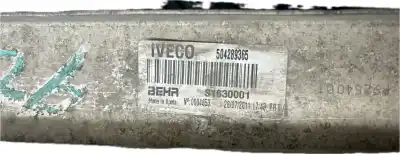 Second-hand car spare part intercooler for iveco eurocargo tector 5.9 diesel oem iam references 504289365  