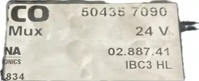 Second-hand car spare part ecu engine control for iveco eurocargo tector 5.9 diesel oem iam references 504357090  