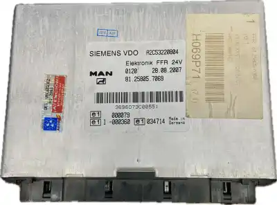 Second-hand car spare part ecu engine control for man tgx 18.480 fhls fhls/m - 1009237 oem iam references 81258057069