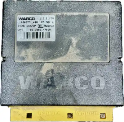 Recambio de automóvil de segunda mano de ECU UCE CENTRALITA para MAN MAN TGL 8.180 FC, FRC, FLC, FLRC 2005- 180CV 4580CC 1008090  referencias OEM IAM 81258117019  