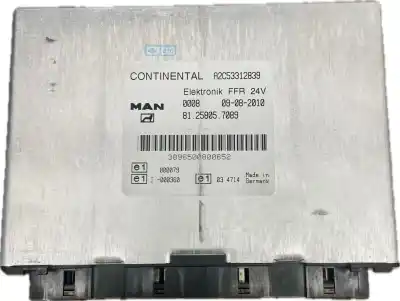 Second-hand car spare part ecu engine control for man tgx 18.480 fhls fhls/m - 1009237 oem iam references 81258057089