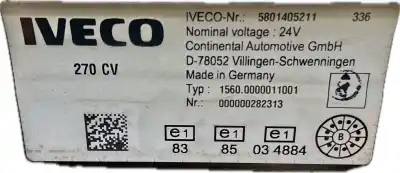 Peça sobressalente para automóvel em segunda mão quadrante por iveco eurocargo tector 5.9 diesel referências oem iam 5801405211  