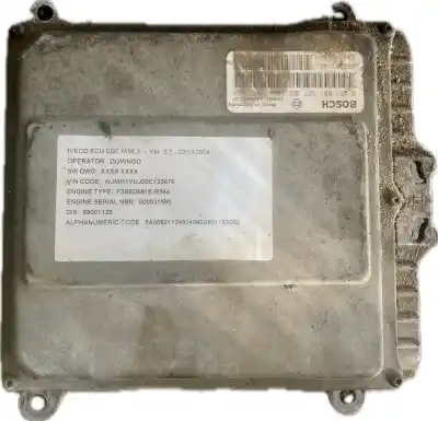 Автозапчастина б/у ебу контролер двигуна для iveco iveco iveco посилання на oem iam 504078154 2996405 0281001527