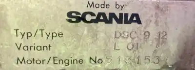 Second-hand car spare part complete engine for scania scania 4 - series 94 d/260 1996- 260cv 9000cc 1004520  oem iam references dsc912l01  