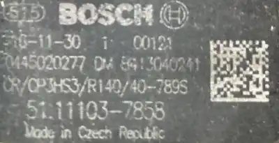Pezzo di ricambio per auto di seconda mano pompa di benzina per man tgx  riferimenti oem iam 51111037858  