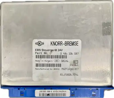 Second-hand car spare part ecu engine control for man tgx  oem iam references 81258087046 0486106087  