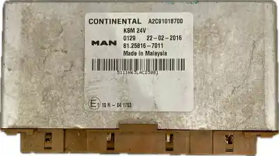 Second-hand car spare part ecu engine control for man tgx fls fls/m flrs oem iam references 81258167011