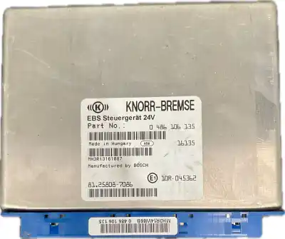 Second-hand car spare part ecu engine control for man tgx fls fls/m flrs oem iam references 81258087086 0486106135