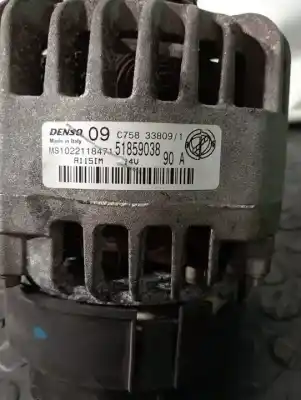 Second-hand car spare part alternator for fiat 500 cabrio (150) * oem iam references 51859038  