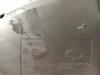 Peça sobressalente para automóvel em segunda mão quadrante por renault fluence 1.5 dci diesel fap 90 cv / 66 kw referências oem iam 281216746  