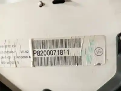 Автозапчастина б/у ПАНЕЛЬ ІНСТРУМЕНТІВ для RENAULT SCENIC II  Посилання на OEM IAM 8200071811  