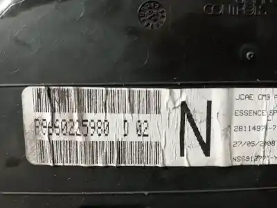 Peça sobressalente para automóvel em segunda mão quadrante por citroen c2 vts referências oem iam 9660225980  