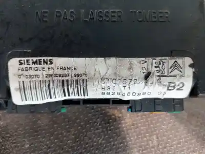 Second-hand car spare part FUSE BOX UNIT for PEUGEOT 206 FASTBACK (2A/C)  OEM IAM references 962646088003  