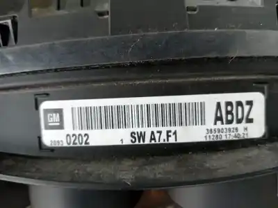 Pezzo di ricambio per auto di seconda mano pannello degli strumenti per opel insignia berlina selective riferimenti oem iam 20930202  