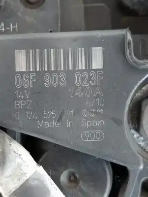 Peça sobressalente para automóvel em segunda mão Alternador por SEAT ALTEA (5P1) Hot Referências OEM IAM 06F903023F  