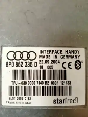 Second-hand car spare part electronic module for audi a4 avant (8e) 2.0 tdi oem iam references 8p0862335d  