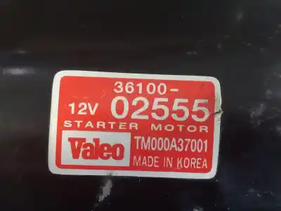 Peça sobressalente para automóvel em segunda mão motor de arranque por kia picanto 1.1 crdi cat referências oem iam 3610002555  