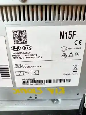 Second-hand car spare part GPS NAVIGATION SYSTEM for KIA STONIC (YBCUV)  OEM IAM references 96550H8151FHV  