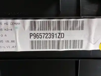 Peça sobressalente para automóvel em segunda mão quadrante por citroen c4 coupe * referências oem iam p96572391zd  