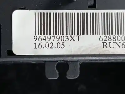 Peça sobressalente para automóvel em segunda mão comandos do volante por citroen c4 coupe * referências oem iam 96497903xt  