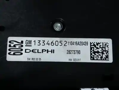 Peça sobressalente para automóvel em segunda mão módulo / sistema de navegação gps por opel astra j lim. selective referências oem iam 453116246  