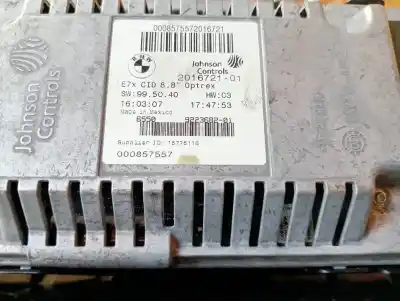 Second-hand car spare part multifunction display for bmw x5 (e70) 3.0 turbodiesel cat oem iam references 201672101  