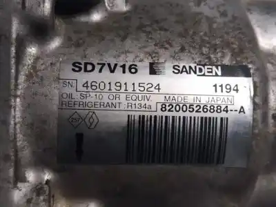 Second-hand car spare part air conditioning compressor for dacia logan laureate oem iam references 8200526884  
